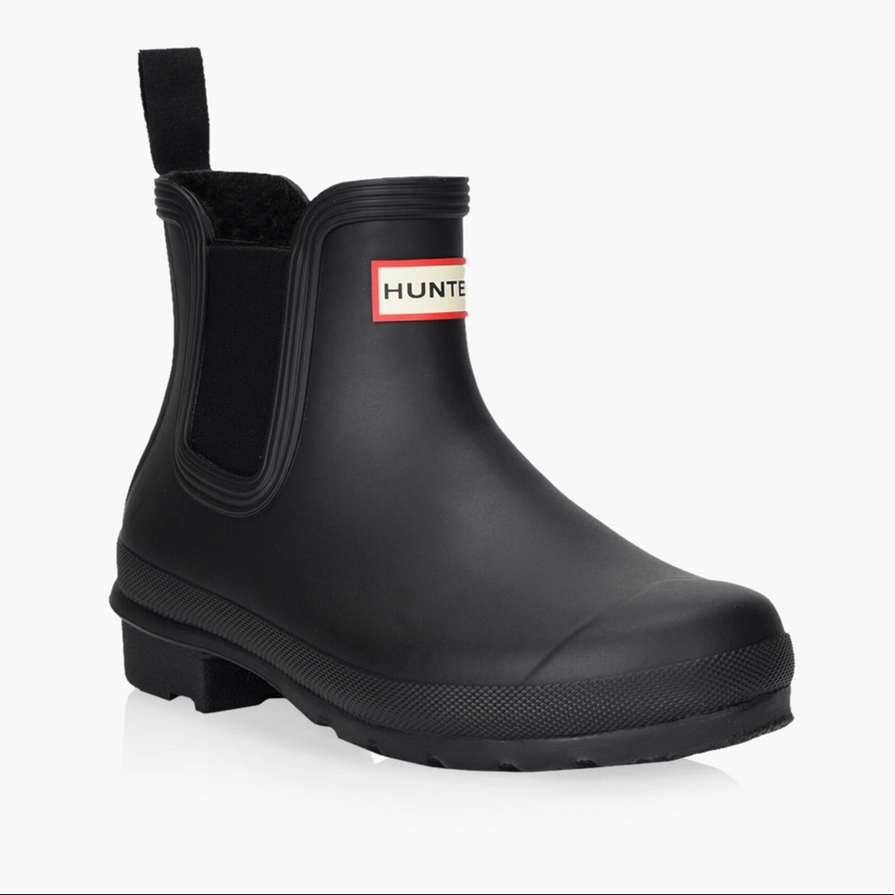 Hunter original insulated Chelsea boots, size 5